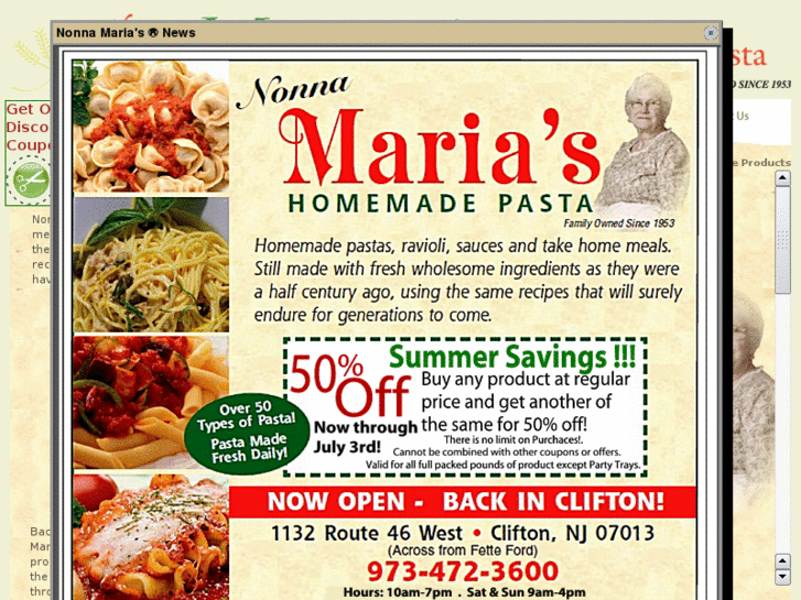 www.mariaspasta.com