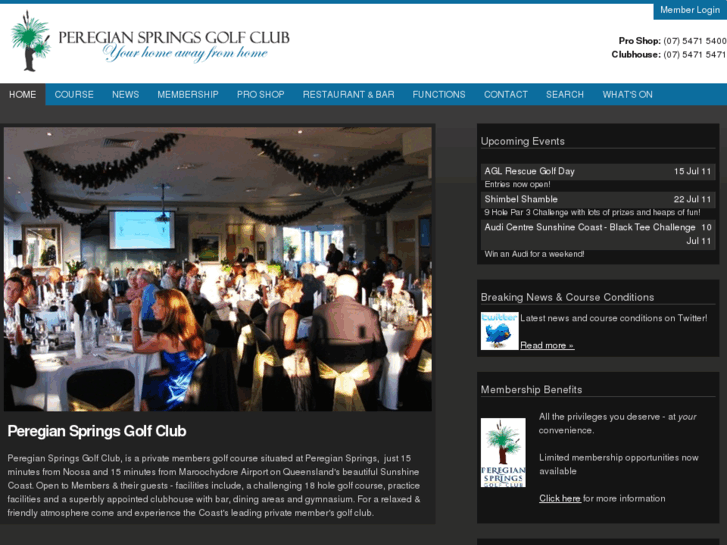 www.peregianspringsgolfclub.com.au