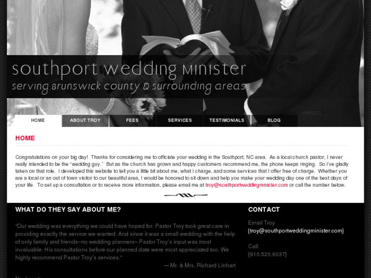 www.southportweddingminister.com