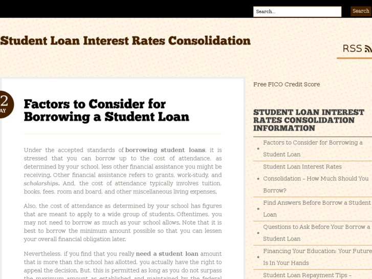 www.studentloaninterestratesconsolidation.net