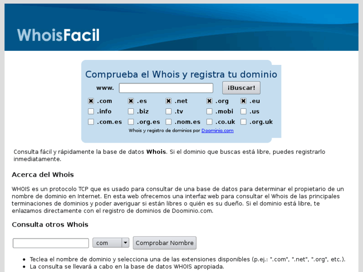 www.whoisfacil.com