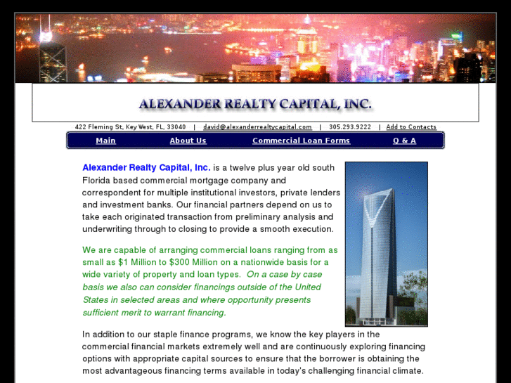 www.alexanderrealtycapital.com