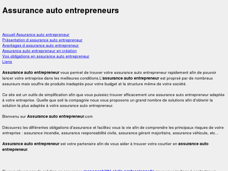 www.assurance-auto-entrepreneurs.com