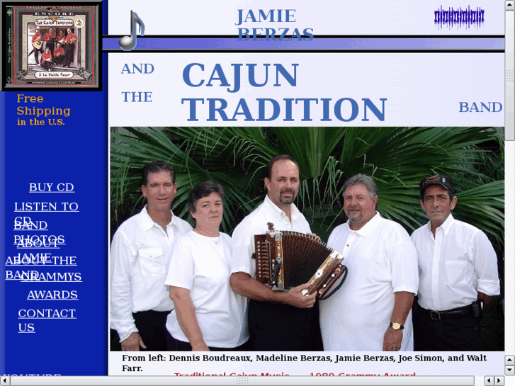 www.cajuntraditionband.com