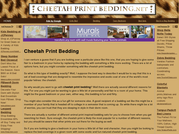 www.cheetahprintbedding.net