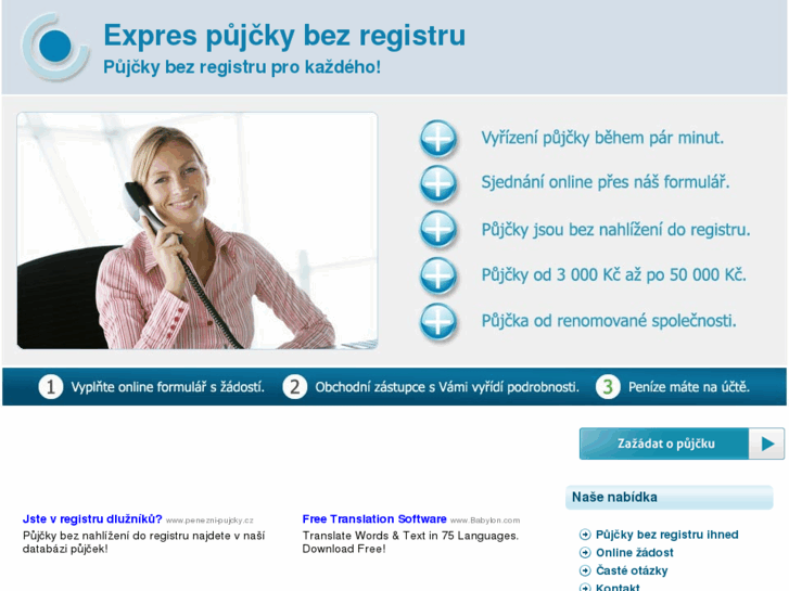 www.exprespujckybezregistru.cz