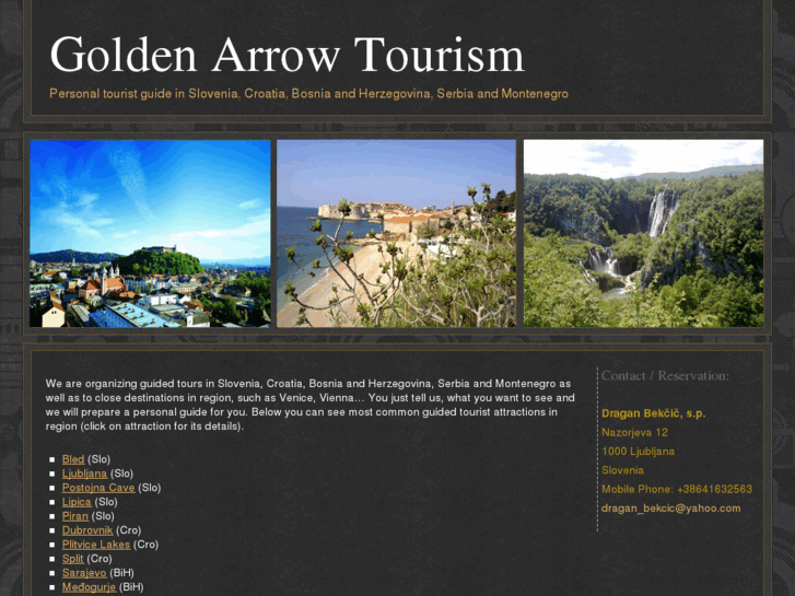 www.golden-arrow-tourism.com