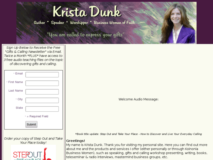 www.kristadunk.com