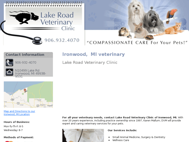 www.lakeroadveterinaryclinic.com