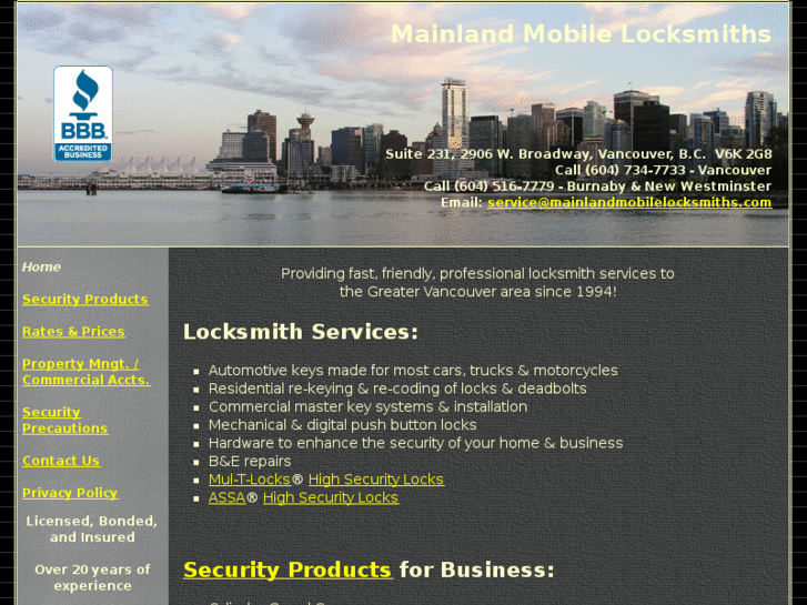 www.mainlandmobilelocksmiths.com