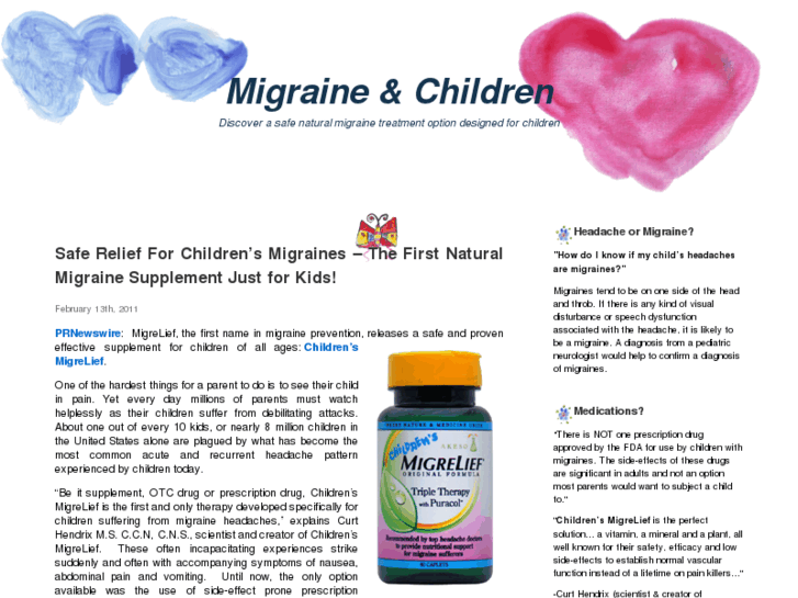 www.migrainechildren.com