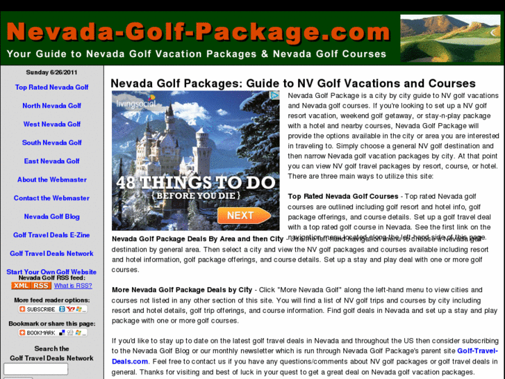 www.nevada-golf-package.com