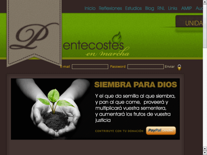 www.pentecostesenmarcha.org