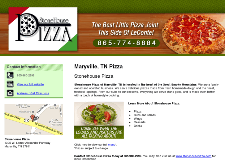 www.pizzamaryville.com