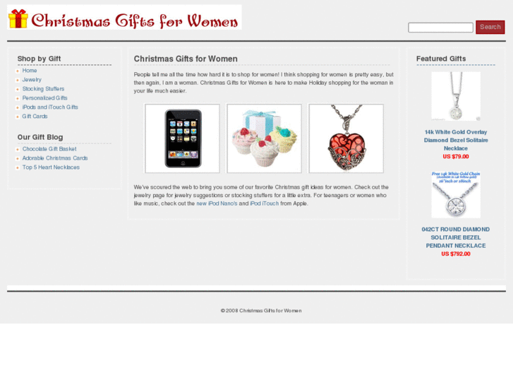 www.christmasgiftsforwomen.com