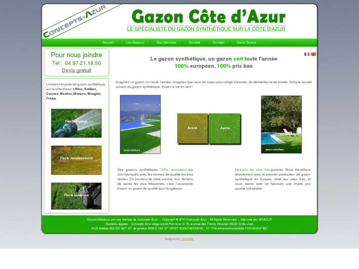 www.gazoncotedazur.com