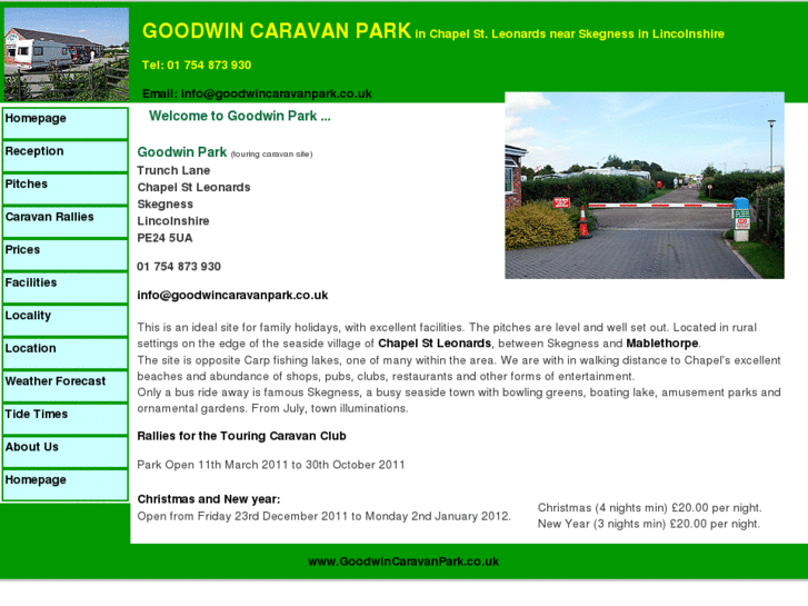 www.goodwincaravanpark.com