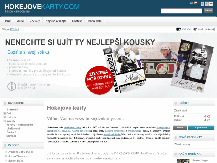 www.hokejovekarty.com