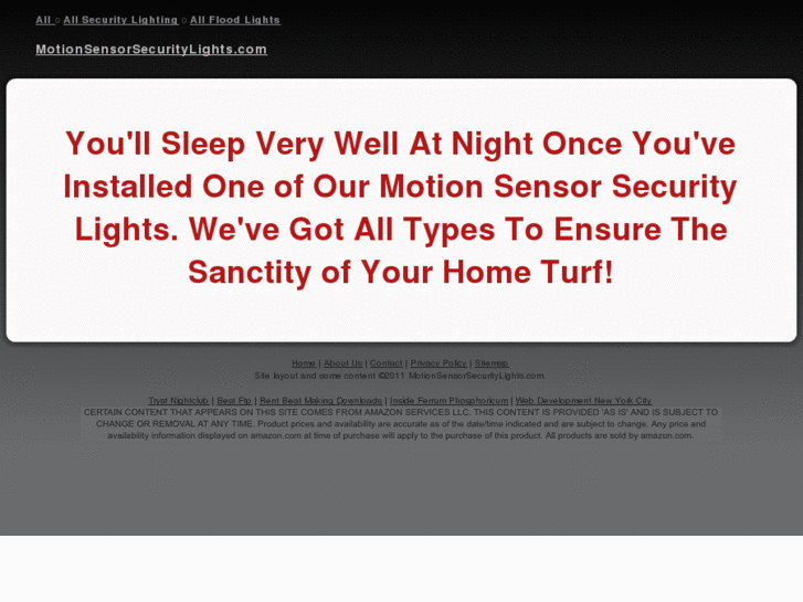 www.motionsensorsecuritylights.com