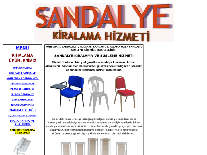 www.sandalyekiralamak.com