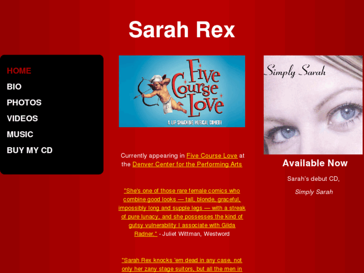 www.sarahrex.com