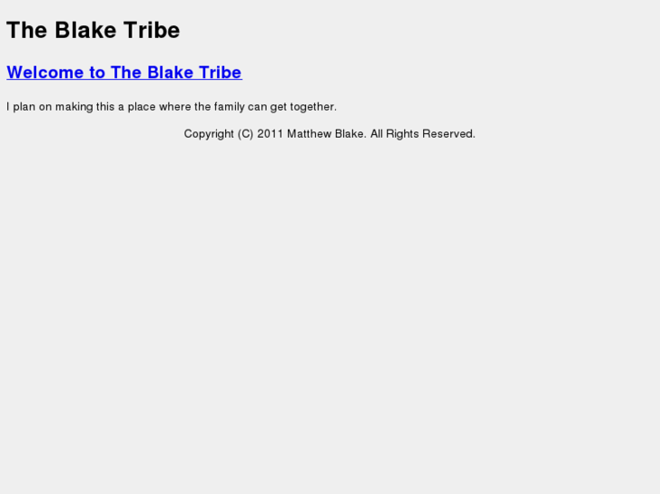 www.blaketribe.com
