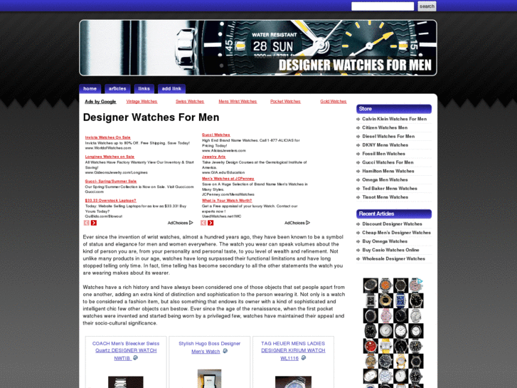 www.designerwatchesformen.net