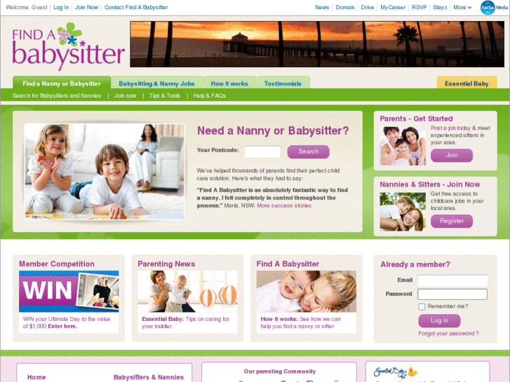 www.findababysitter.com.au