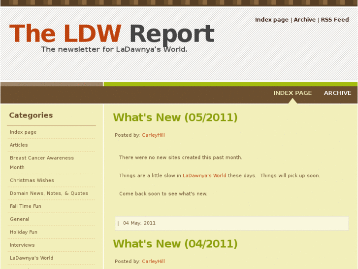 www.ldwreport.info