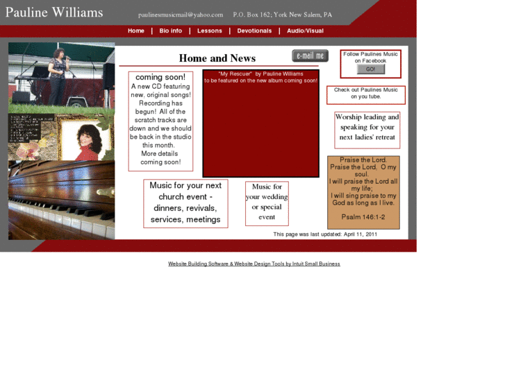 www.paulinesmusic.com