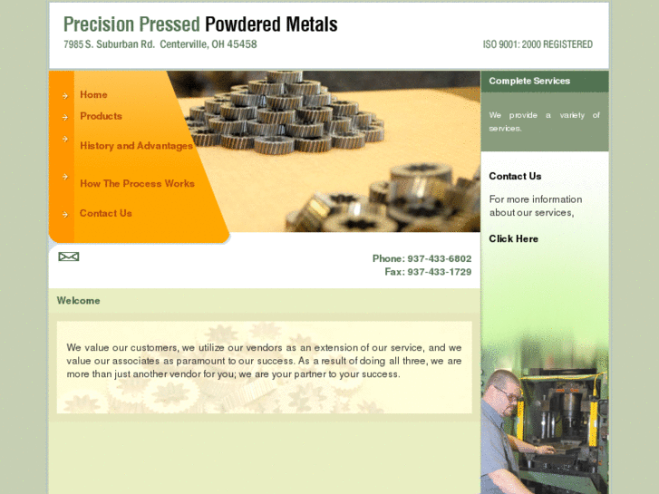 www.precisionpressedpowderedmetals.com