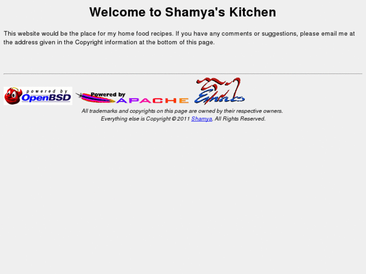 www.shamyaskitchen.com