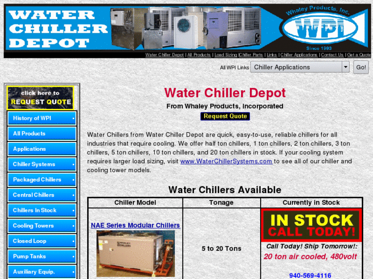 www.waterchillerdepot.com