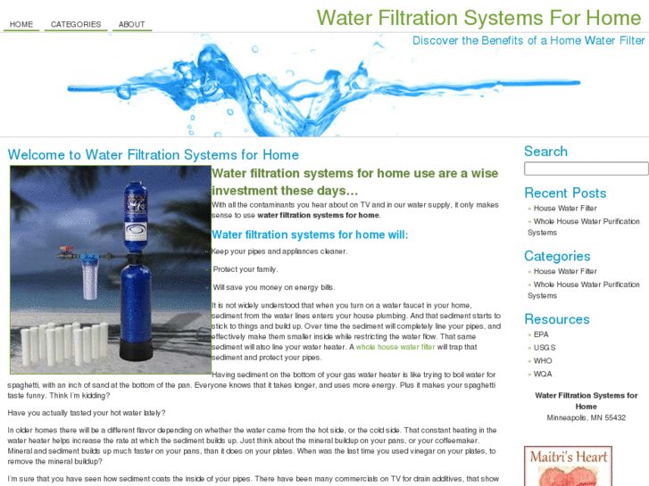 www.waterfiltrationsystemsforhome.net