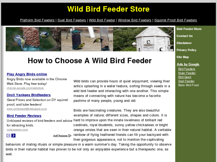 www.wildbirdfeederstore.com