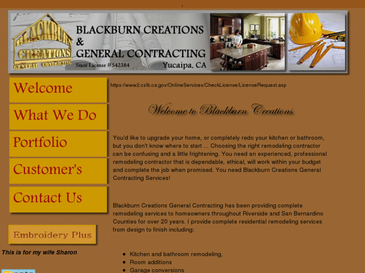 www.blackburncreationscontracting.com