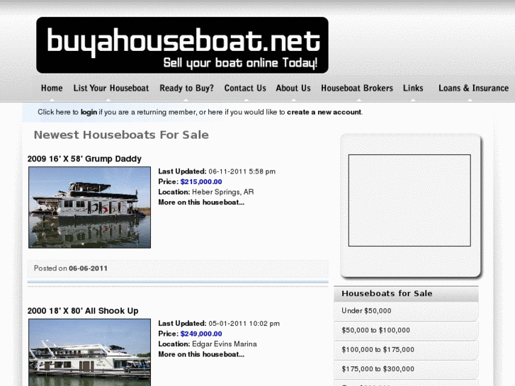 www.buyahouseboat.net