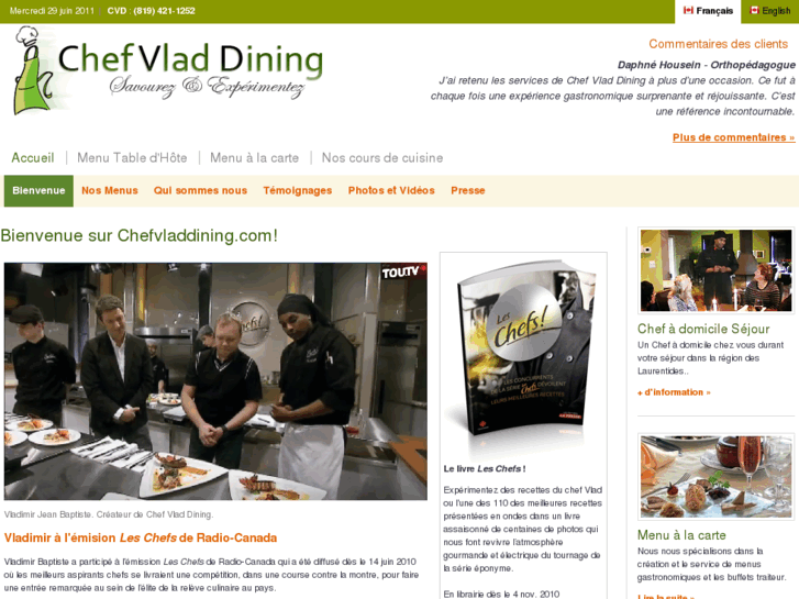 www.chefvladdining.com