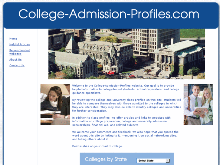 www.college-admission-profiles.com