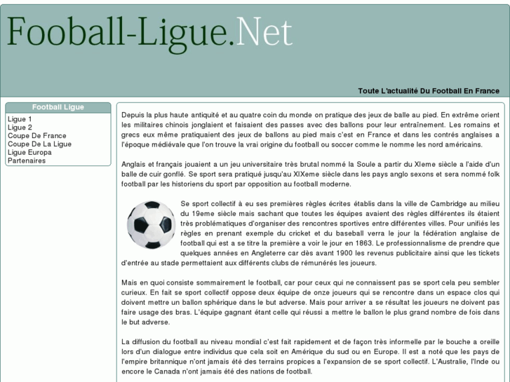 www.football-ligue.net