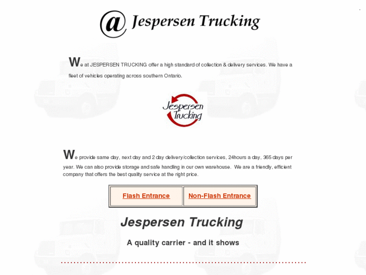 www.jespersentrucking.com