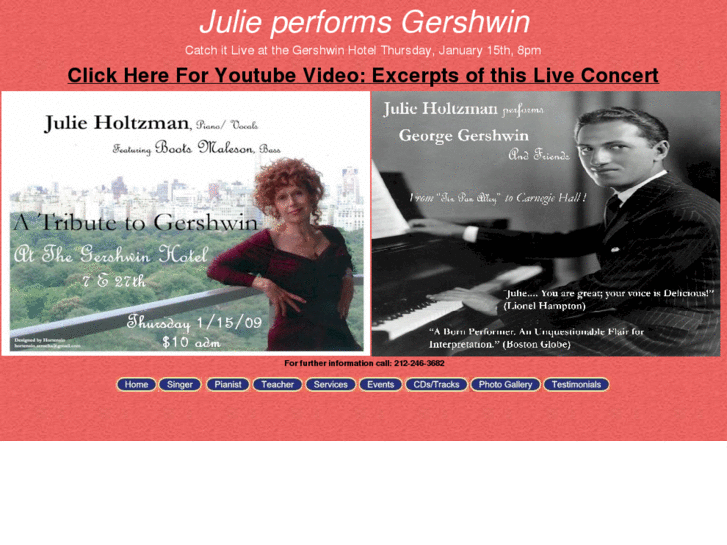 www.julieholtzmanmusic.com