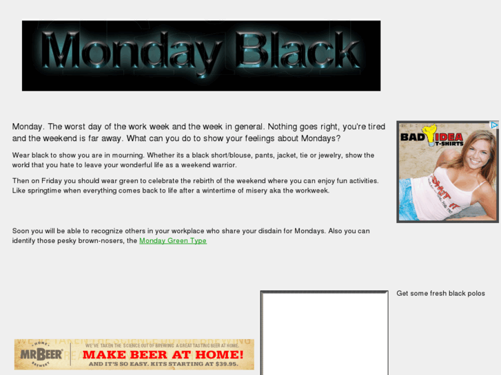 www.mondayblack.com