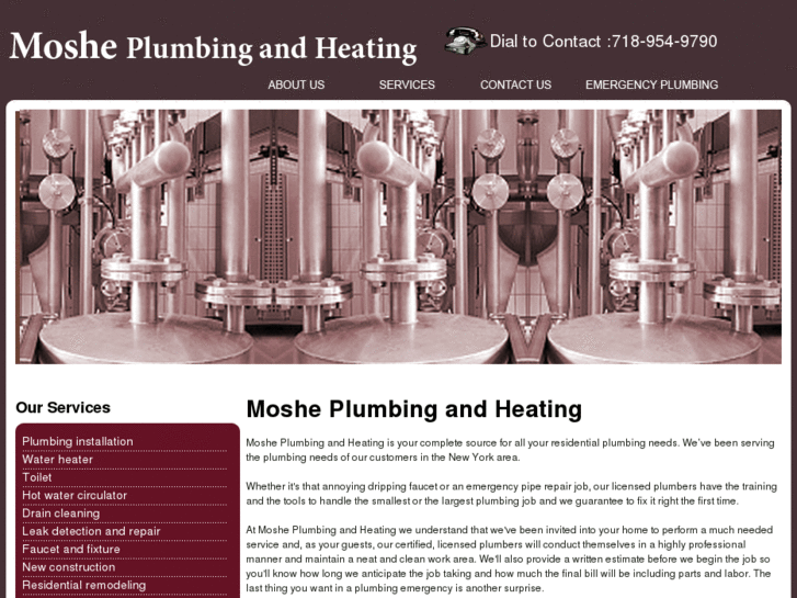 www.mosheplumbingandheating.info