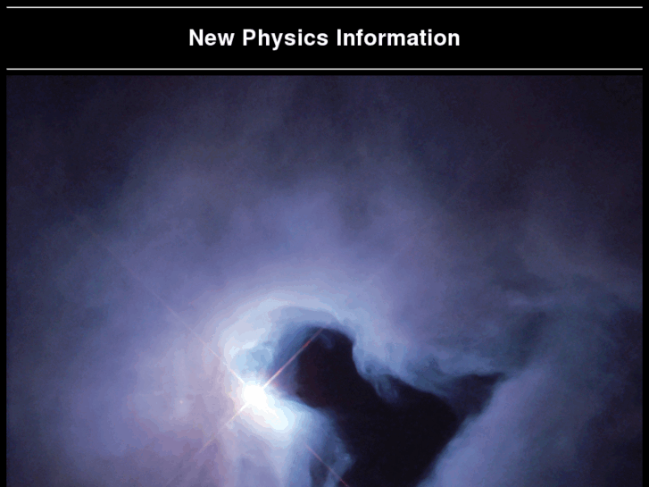 www.newphysics.info