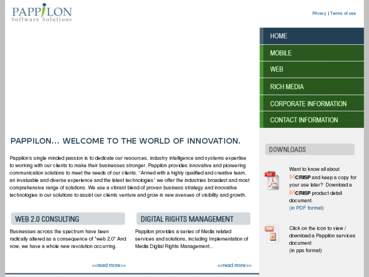 www.pappilon.in