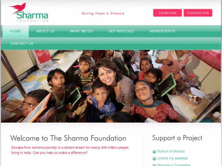 www.thesharmafoundation.com