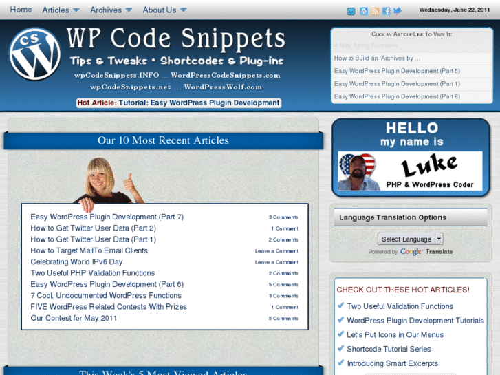 www.wordpresscodesnippets.com
