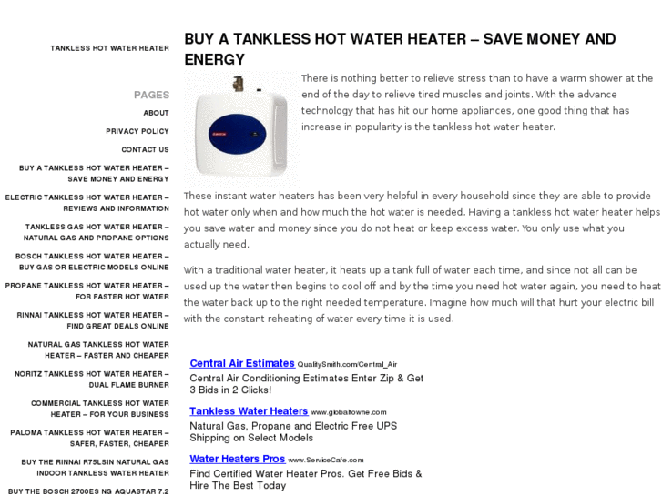 www.buytanklesshotwaterheater.com