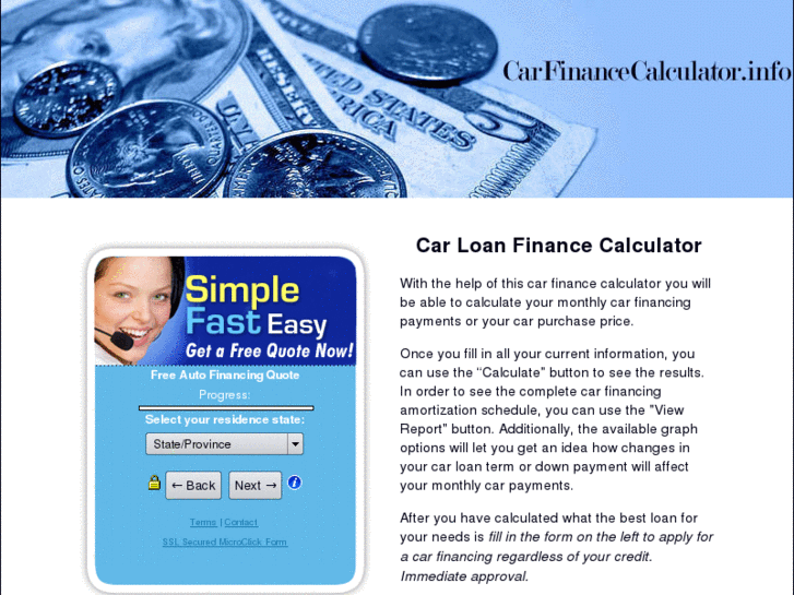 www.carfinancecalculator.info